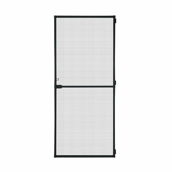 Tenda Zanzariera Schellenberg Porte Con cornice Fibra di Vetro Nero Alluminio (100 x 210 cm)-0