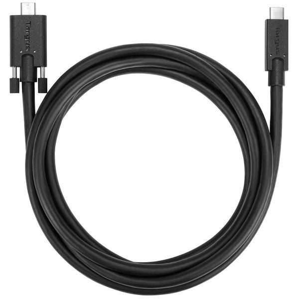 Cavo USB-C Targus ACC1122GLX Nero 1,8 m-0