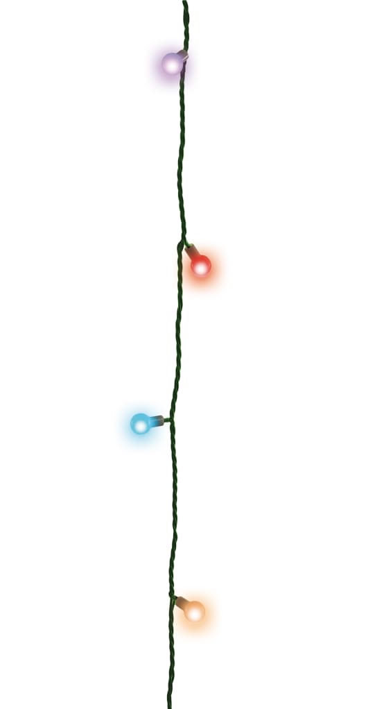 Catena luminosa Cherrylight con 64 LED RGB - lunghezza 8 m bigeshop