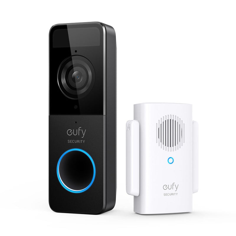 Citofono Intelligente Eufy Video Doorbell 1080p Nero-0