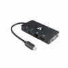 Adattatore USB C con HDMI V7 V7UC-2HDMI-BLK       Nero-0