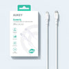 Cavo USB a Lightning Aukey CB-SCL2 Bianco Nero 1,8 m-1