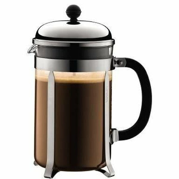 Caffettiera a Stantuffo Bodum Chambord Acciaio inossidabile 1,5 L-0
