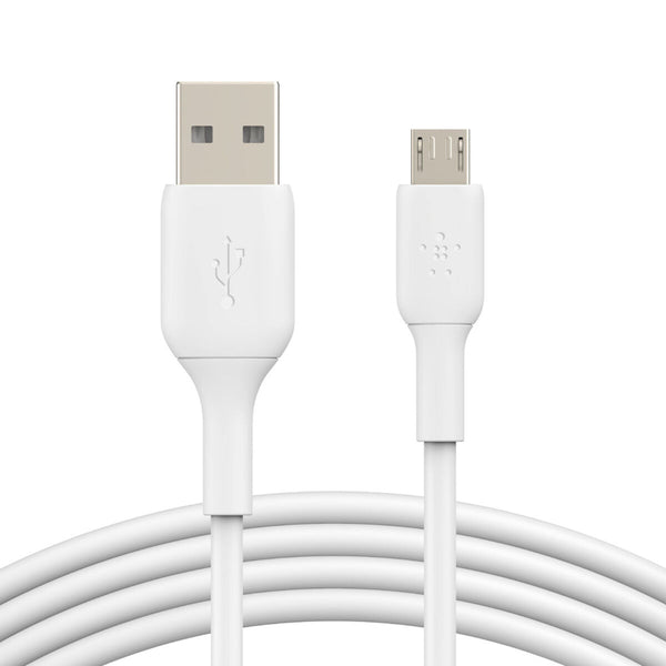 Cavo da USB a micro USB Belkin CAB005BT1MWH 1 m Bianco-0