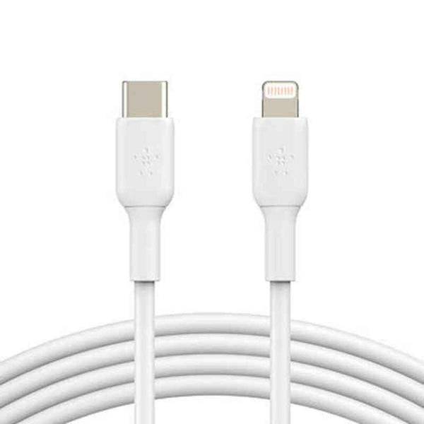 Cavo USB-C a Lightning Belkin CAA003BT1MWH 1 m-0