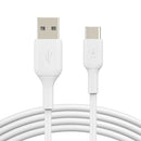 Cavo da USB-C a USB Belkin CAB001BT3MWH Bianco 3 m (1 Unità)-2