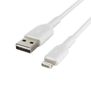 Cavo USB a Lightning Belkin CAA001BT0MWH Bianco 15 cm (1 Unità)-0