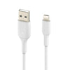 Cavo USB a Lightning Belkin CAA001BT0MWH Bianco 15 cm (1 Unità)-2