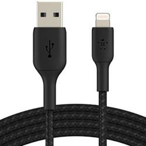 Cavo USB a Lightning Belkin CAA002BT0MBK Nero 15 cm-0