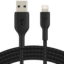 Cavo USB a Lightning Belkin CAA002BT0MBK Nero 15 cm-1