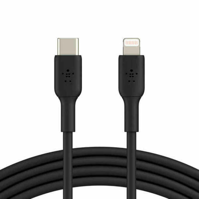 Cavo USB-C a Lightning Belkin CAA003BT1MBK Nero 1 m (1 Unità)-0