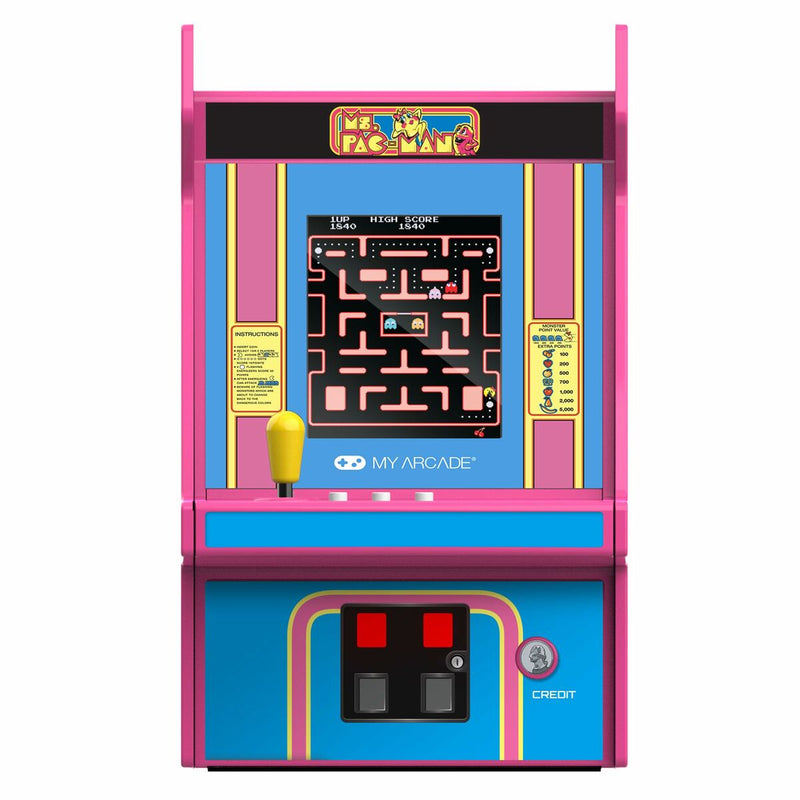 Console Portatile My Arcade Micro Player PRO - Ms. Pac-Man Retro Games Azzurro-5