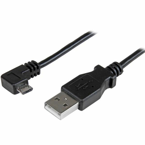 Cavo da USB a micro USB Startech USBAUB2MRA Nero-0