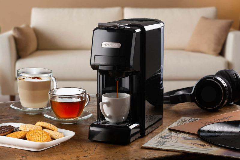 Macchina per caffè espresso per capsule Nespresso* e Dolcegusto*, cialde e polvere bigeshop