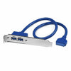 Cavo USB Startech USB3SPLATE           IDC Azzurro-1