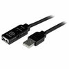 Cavo USB Startech USB2AAEXT35M Nero-0