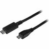 Adattatore USB C con Micro USB 2.0 Startech USB2CUB1M USB C Nero 1 m-0