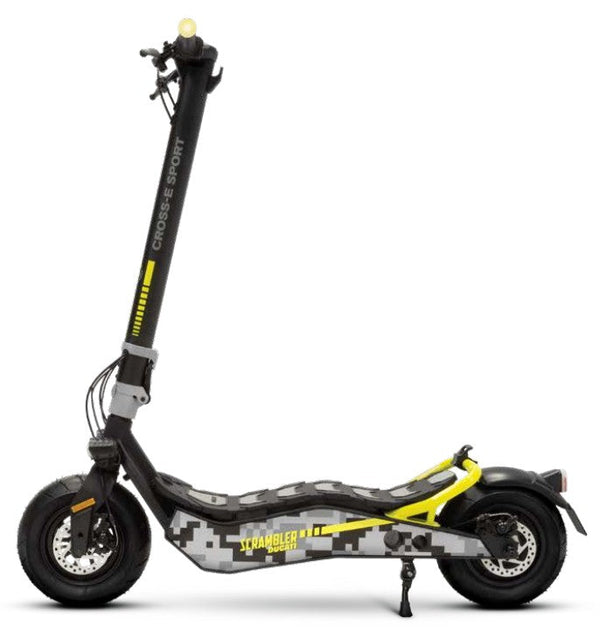 Ducati monopattino  Cross-E Sport 25 km/h Nero, Bianco, Giallo 10,4 Ah ducati