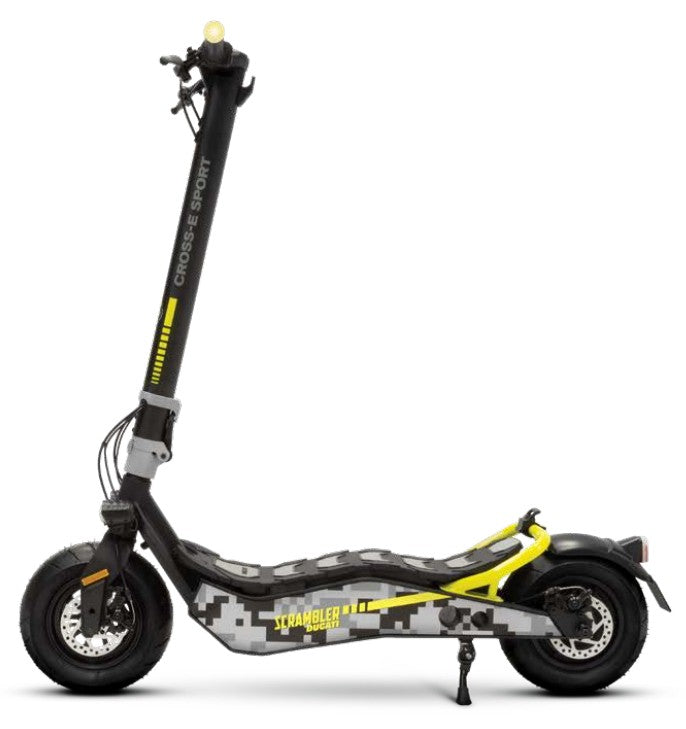 Ducati monopattino  Cross-E Sport 25 km/h Nero, Bianco, Giallo 10,4 Ah ducati