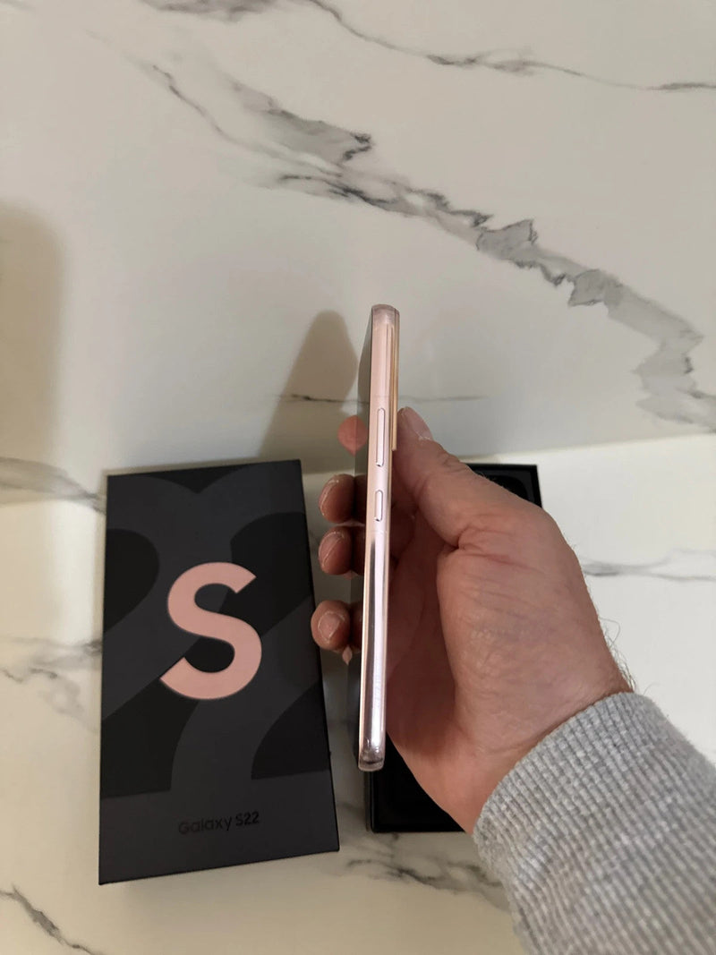 Samsung S22 Pink rosa gold 128gb solo aperto la confezione bigeshop