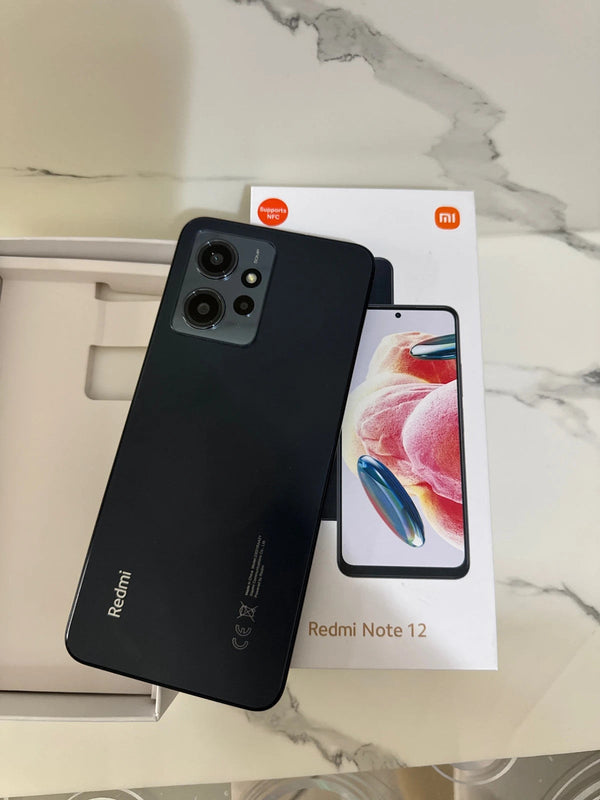 Xiaomi Redmi note 12 Black solo aperto bigeshop