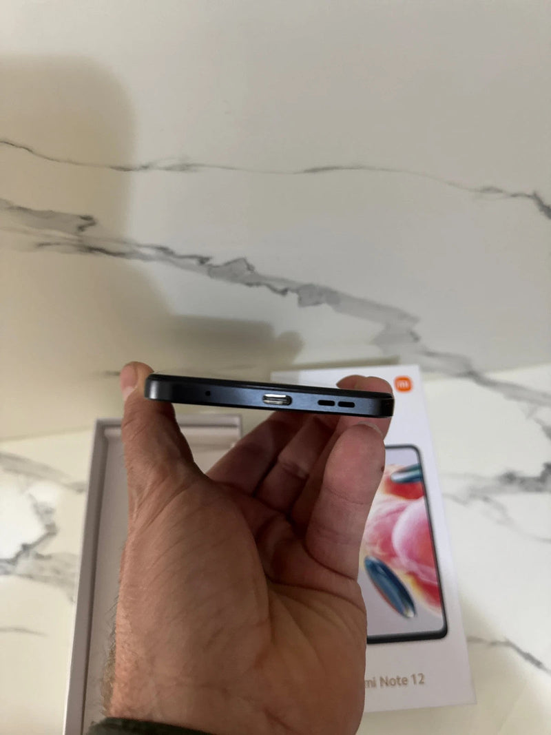 Xiaomi Redmi note 12 Black solo aperto bigeshop