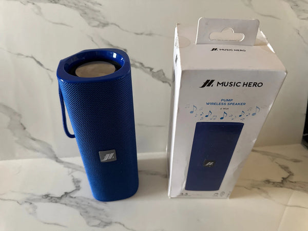 Cassa bluetooth wireless colore blu bigeshop