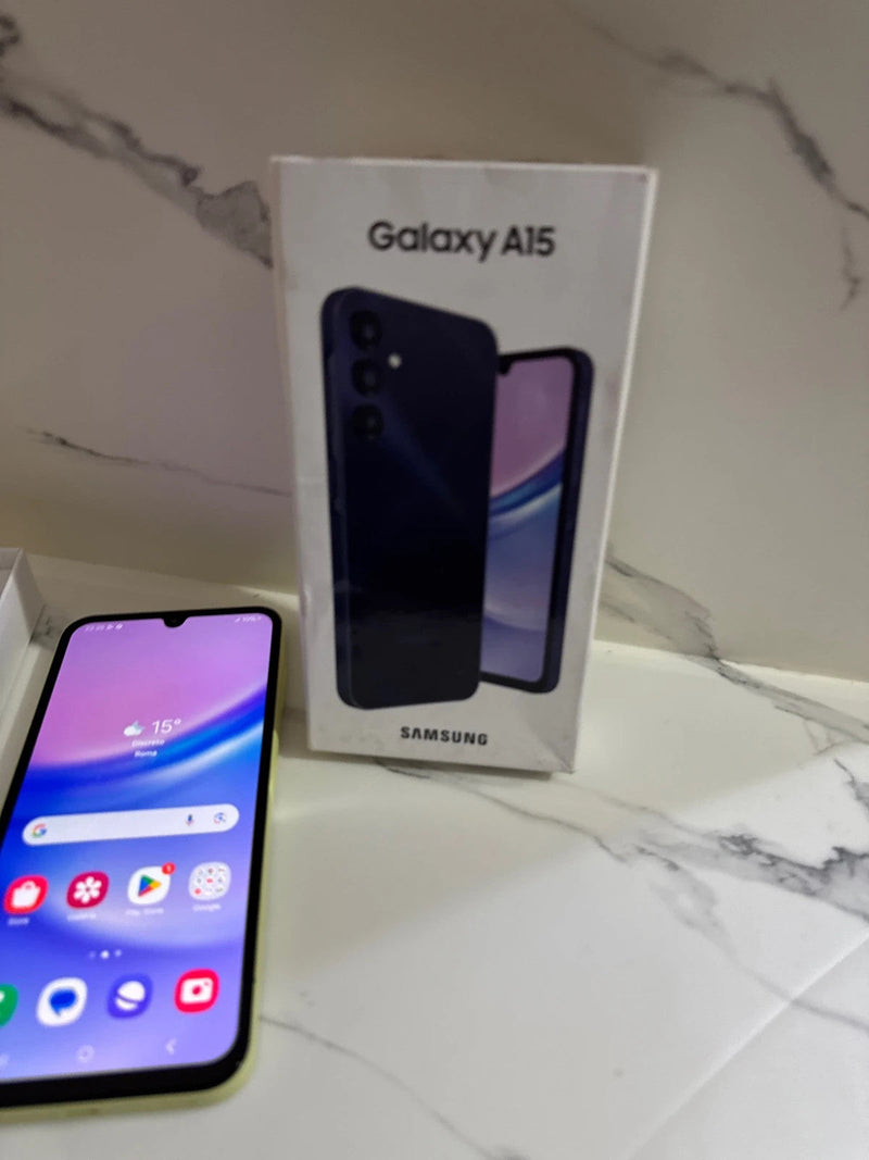 Samsung Galaxy A15 128gb giallo in garanzia bigeshop