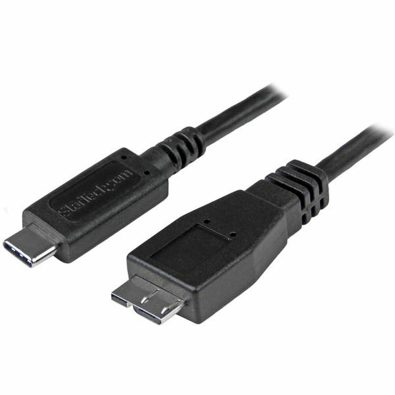 Cavo Micro USB 3.0 B con USB C Startech USB31CUB50CM 50 cm Nero-0