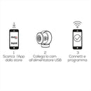 Beghelli videocamera ring da interno Nero bigeshop