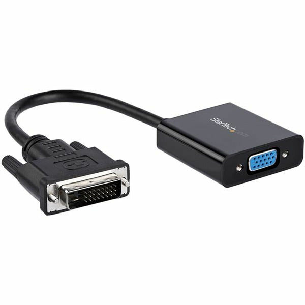 Adattatore DVI-D con VGA Startech DVI2VGAE             0,19 m Nero-0