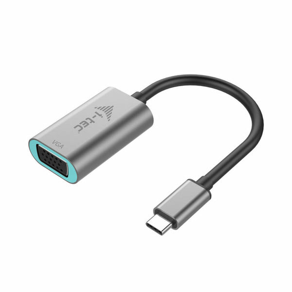 Adattatore USB C con VGA i-Tec C31METALVGA60HZ      Grigio-0