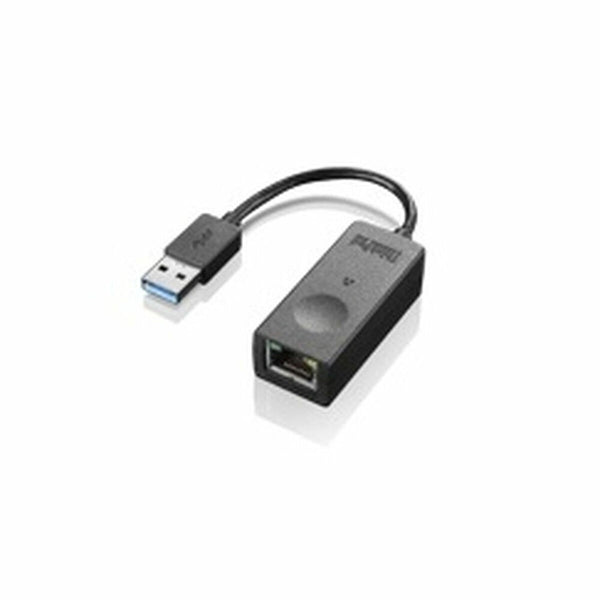 Adattatore Ethernet con USB Lenovo 4X90S91830 USB 3.0 Nero-0