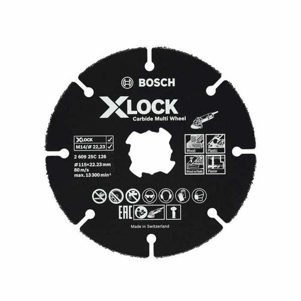 Disco da taglio BOSCH X-Lock carburo Ø 115 mm-0