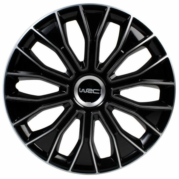Copri Cerchioni WRC WR-KFZ-468 Grigio Nero/Grigio (4 Unità)-0