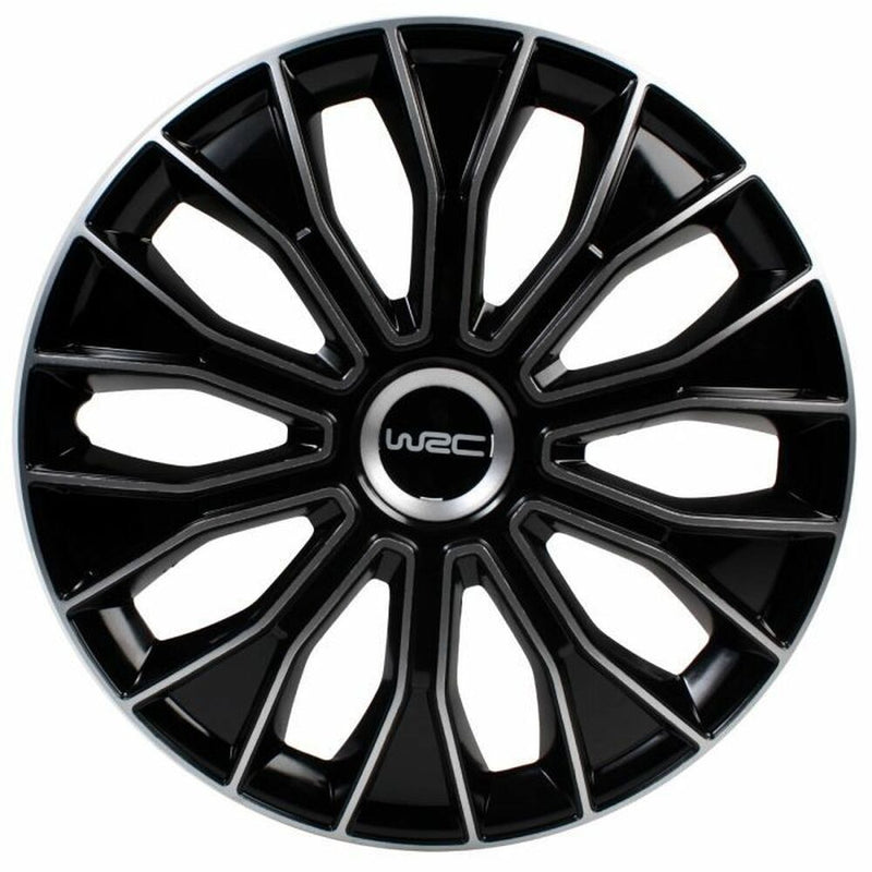 Copri Cerchioni WRC WR-KFZ-468 Grigio Nero/Grigio (4 Unità)-0