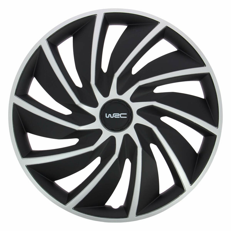 Copri Cerchioni WRC 7598 Grigio Nero/Grigio 15" 4 Pezzi-2