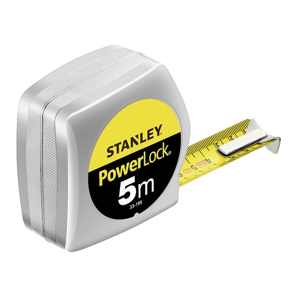 Metro a Nastro Stanley POWERLOCK 5 m x 25 mm ABS-0