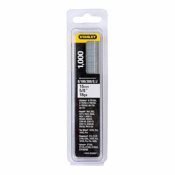 Chiodi Stanley 1-swk-bn0625t 1000 Unidades 15 mm-0