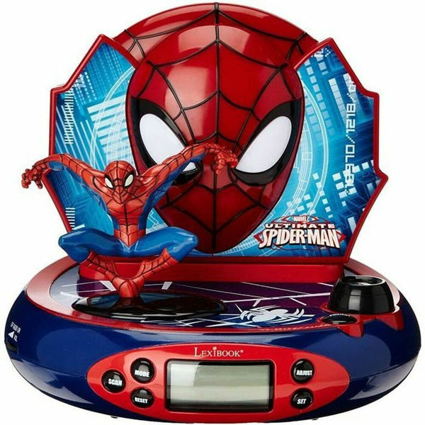 Orologio Sveglia Lexibook Spider-Man Proiettore-0