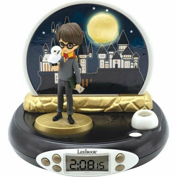 Orologio Sveglia Lexibook Harry Potter Proiettore 3D con suono-0