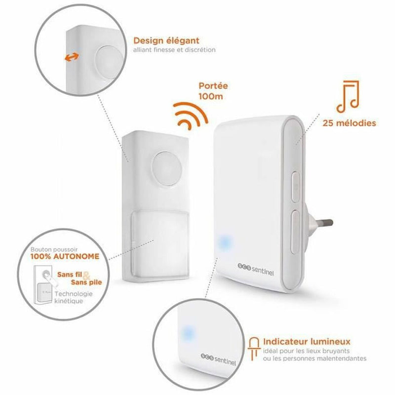 Citofono SCS SENTINEL  EcoBell 100 (230 V)-1