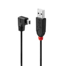 Cavo USB 2.0 A con Mini USB B LINDY 31971 1 m Nero-0