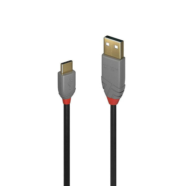 Cavo USB A con USB C LINDY 36888 Nero 3 m-0