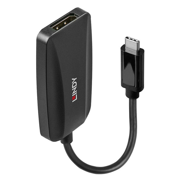 Adattatore USB C con DisplayPort LINDY 43337 Nero-0