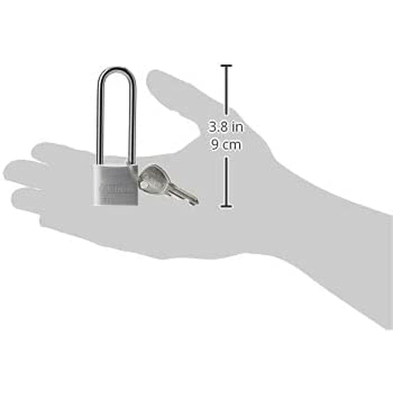 Lucchetto con chiave ABUS Titalium 64ti/30hb60 Acciaio Alluminio Extra lungo (3 cm)-1