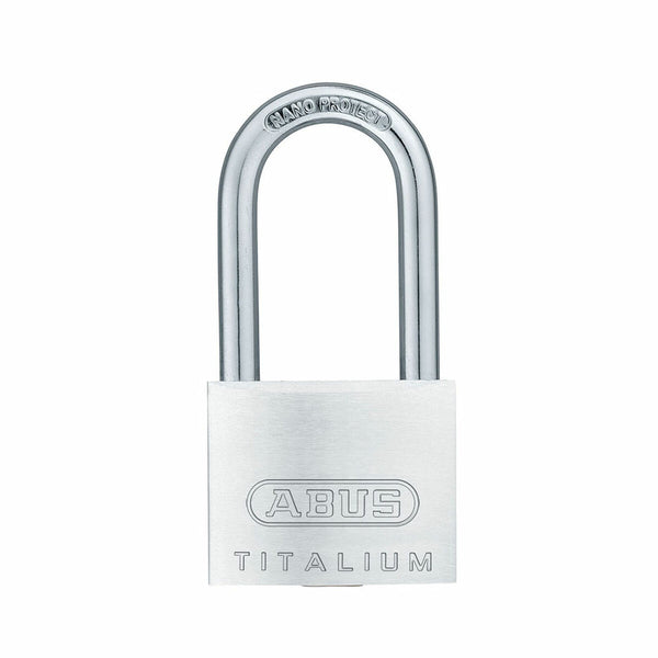 Lucchetto con chiave ABUS Titalium 64ti/25hb25 Acciaio Alluminio Lunghezza (2,5 cm)-0