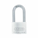 Lucchetto con chiave ABUS Titalium 64ti/50hb50 Acciaio Alluminio Lunghezza (5 cm)-0