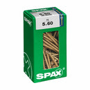 Scatola a viti SPAX Vite per legno Testa piatta (5 x 60 mm) (5,0 x 60 mm)-0