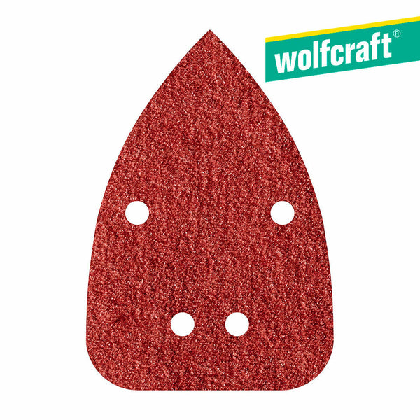 Carta vetrata Wolfcraft 1764000 240 g (9,6 x 13,6 cm)-0